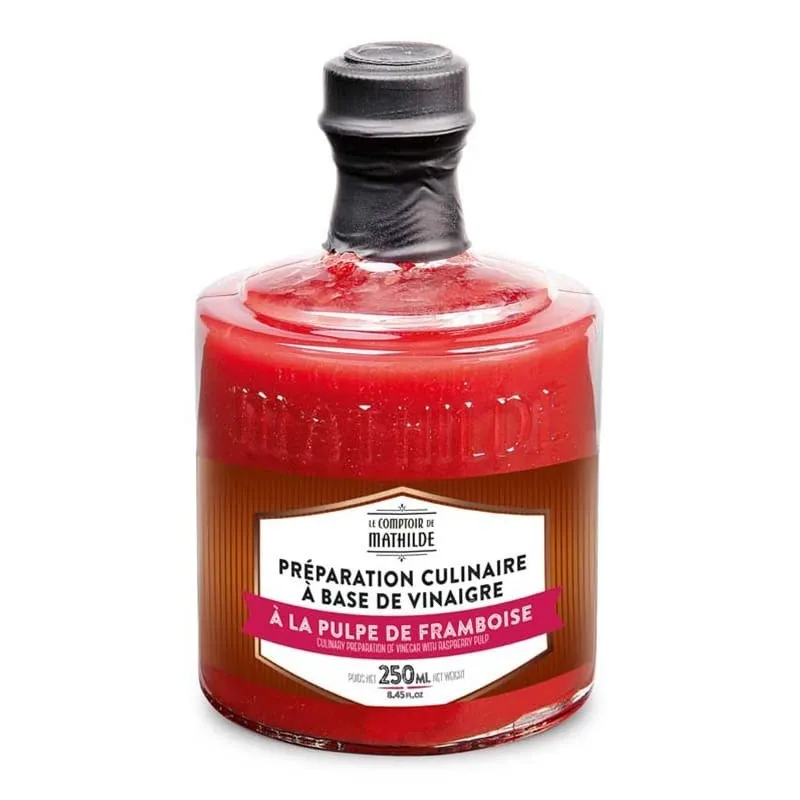 Empilable Preparation Culinaire A Base De Vinaigre A La Pulpe De Framboise 250Ml