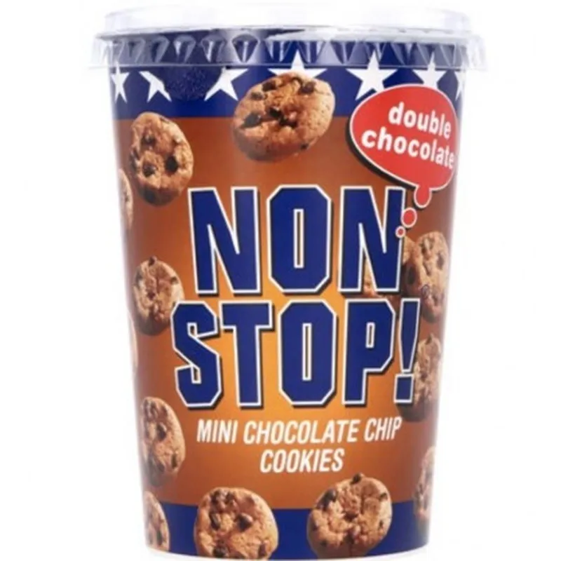 NON STOP COOKIES DOUBLE CHOCOLAT 125GR