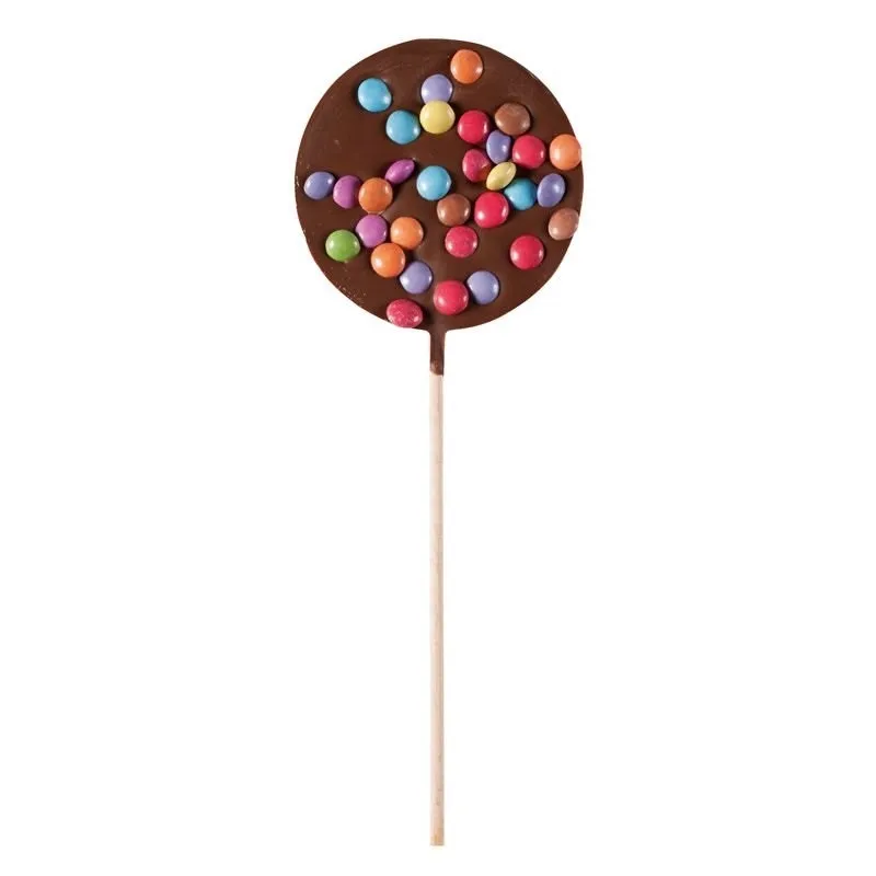 Sucette Chocolat Lait Surprise Partie 50G