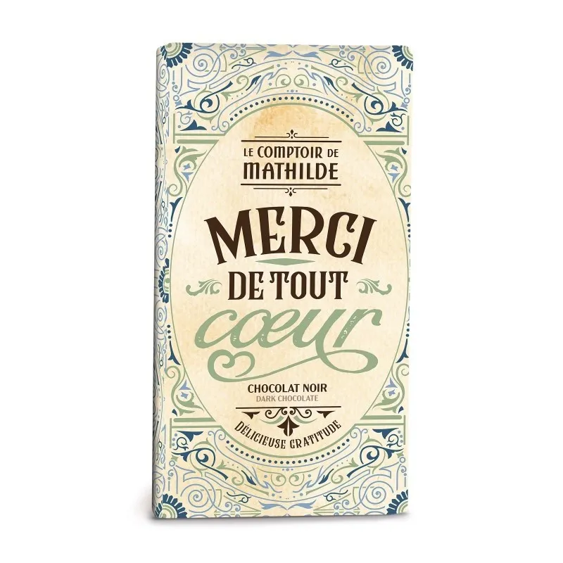 Tablette Chocolat Noir Merci 100G