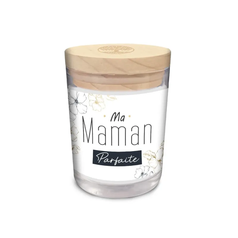 BOUGIE VERRE "MA MAMAN PARFAITE"