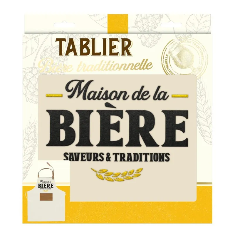 TABLIER MAISON DE LA BIERE