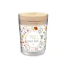 BOUGIE VERRE "MERCI"