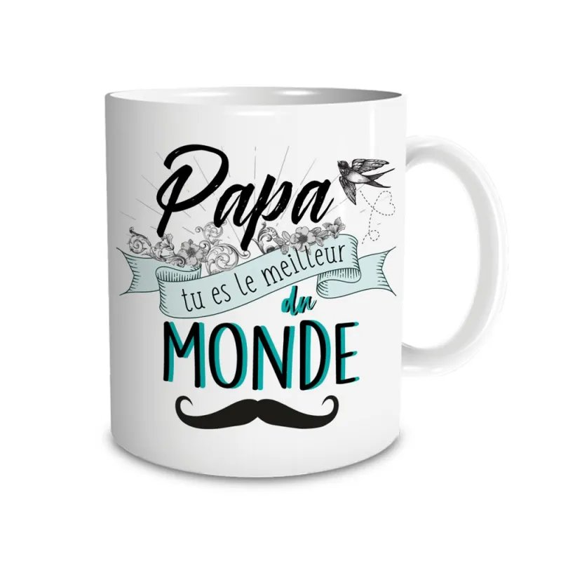 MUG "PAPA MEILLEUR DU MONDE"
