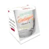 VERRE ROND "FORMIDABLE COLLEGUE"
