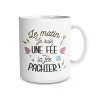 MUG "LE MATIN JE SUIS UNE FEE…"