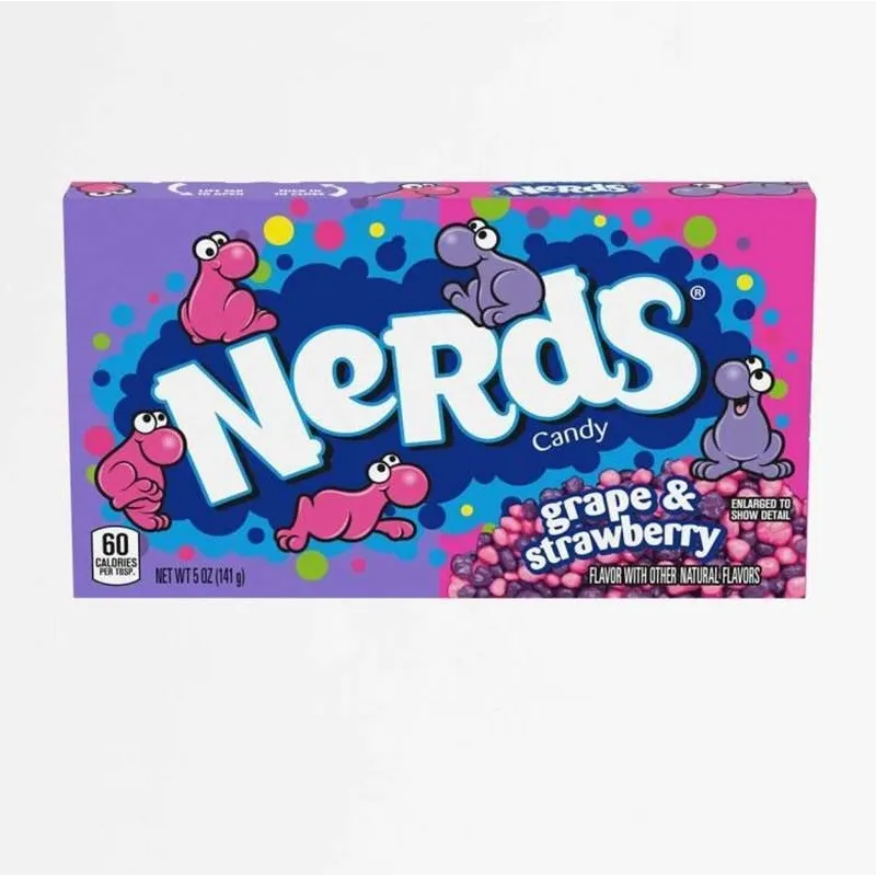 NERDS GRAPE STRAW THEATRE 142GR