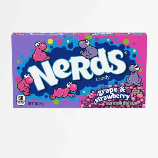 NERDS GRAPE STRAW THEATRE 142GR