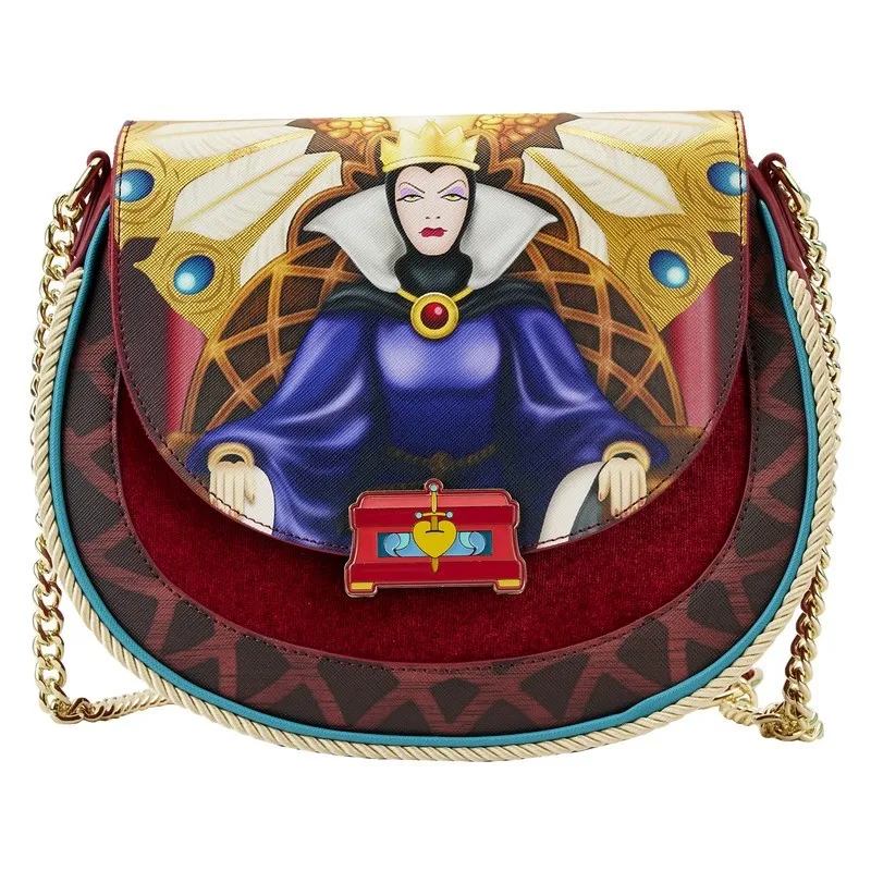 Sac À Bandoulière La Méchante Reine Sur Son Throne - Disney Loungefly