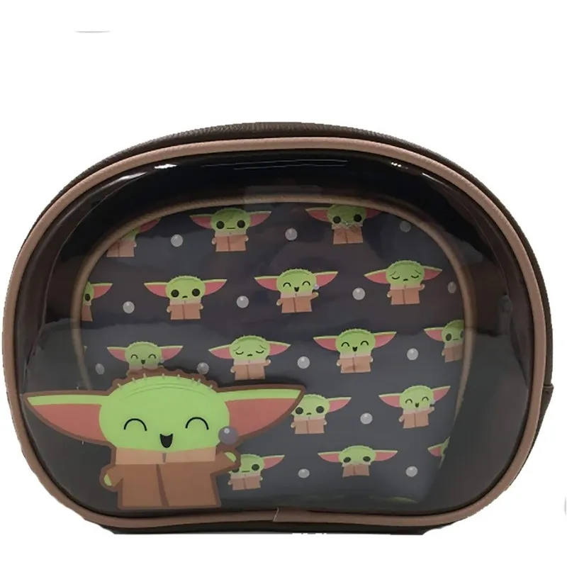 Loungefly Mandalorian Baby Yoda Grogu The Child 2-Piece Makeup Bag Set