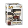 HARRY POTTER - FIGURINE POP 165! HARRY W/BROOM(QUIDDITCH) 9 CM
