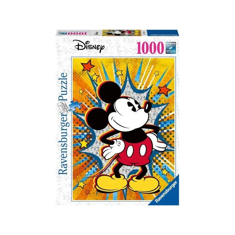 Disney - Puzzle Retro Mickey (1000 pièces)