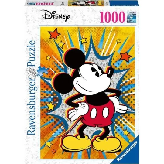 Disney - Puzzle Retro Mickey (1000 pièces)