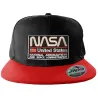 NASA UNITED STATES - Casquette Standard Snapback Rouge/Noir