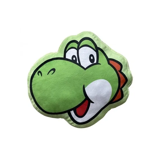 SUPER MARIO: COUSSIN 40CM, POLYESTER - YOSHI