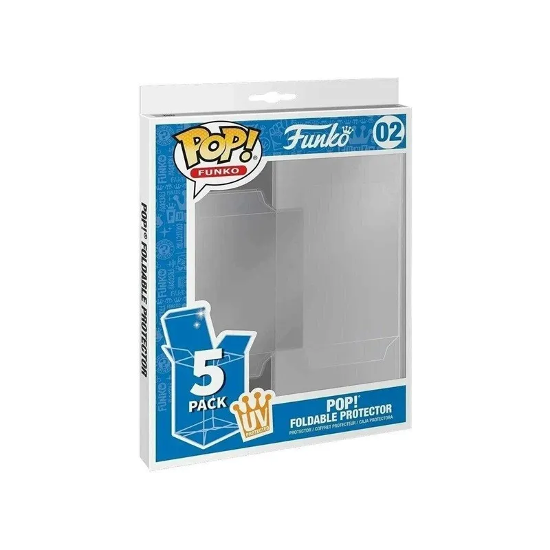 Funko POP! Pack de 5 Boîtes Protection UV Transparentes
