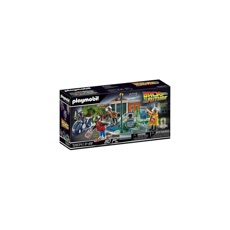Playmobil Retour vers le Futur - Course d'hoverboard-70634