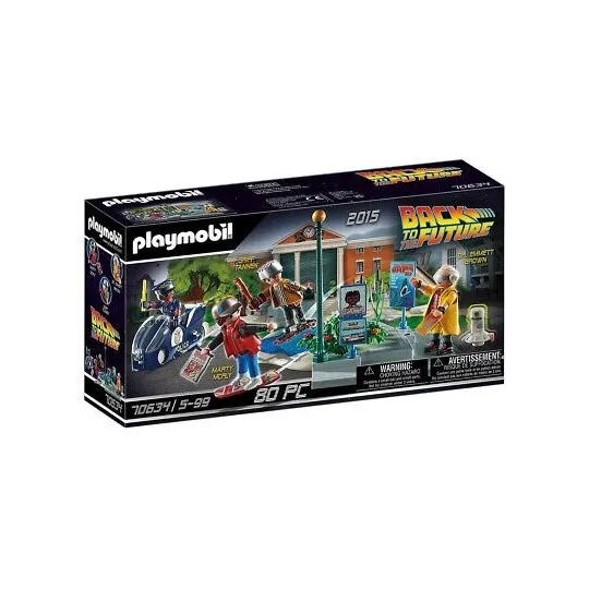 Playmobil Retour vers le Futur - Course d'hoverboard-70634