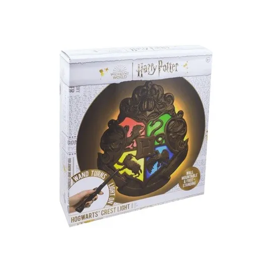 HARRY POTTER-BLASON DE POUDLARD AVEC TELECOMMANDE BAGUETTE