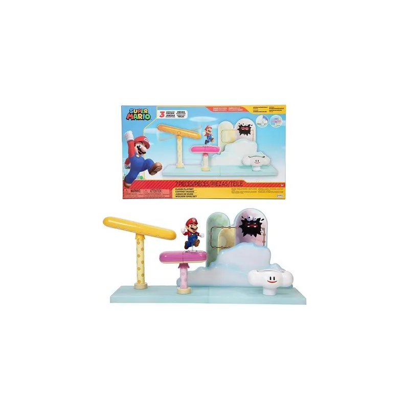 Playset Nube Super Mario Nintendo cloud playset jakks