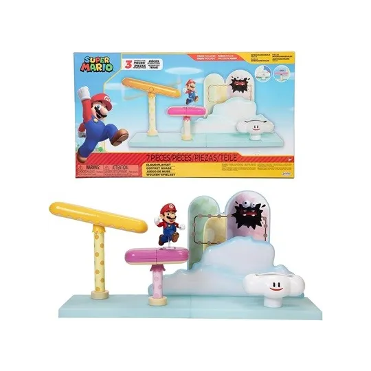 Playset Nube Super Mario Nintendo cloud playset jakks