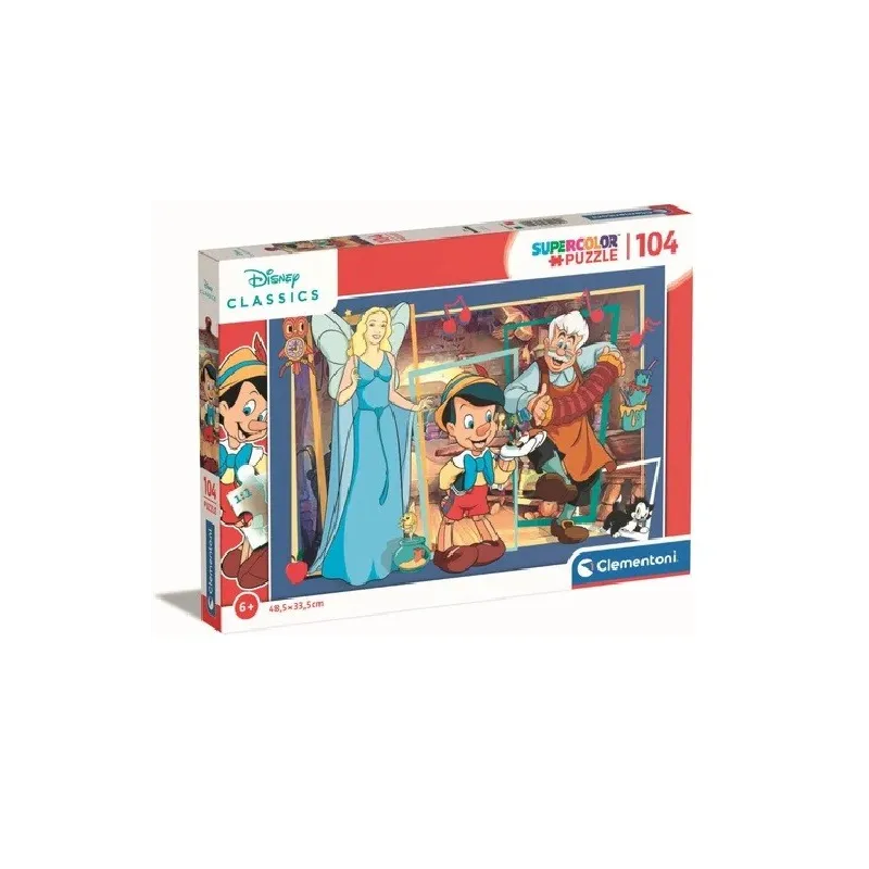 DISNEY - Pinocchio - Puzzle Super 104P