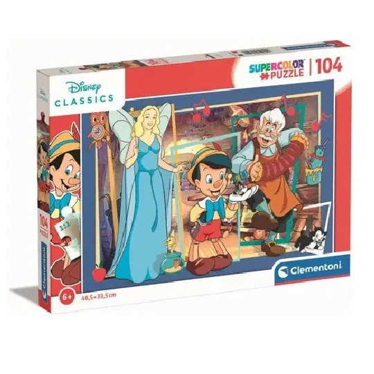 DISNEY - Pinocchio - Puzzle Super 104P