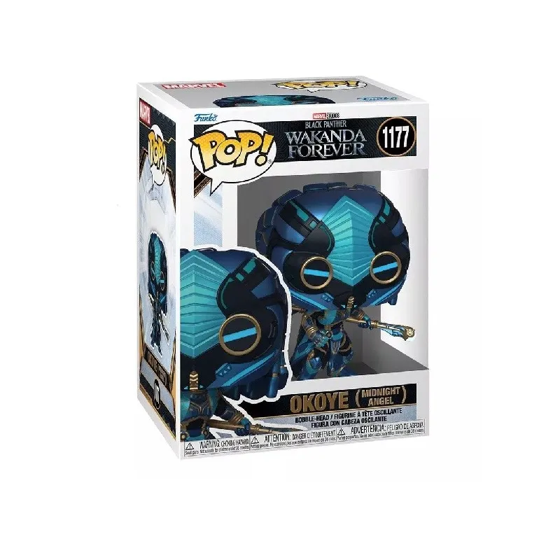 Black Panther Wakanda Forever POP! Marvel Okoye (Midnight Angel) Vinyle Figurine N°1177