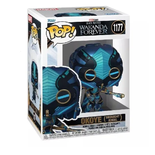 Black Panther Wakanda Forever POP! Marvel Okoye (Midnight Angel) Vinyle Figurine N°1177