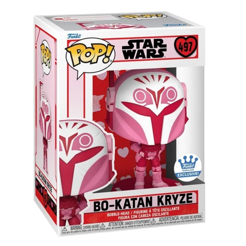 STAR WARS VALENTINES - FIGURINE POP! BO KATAN 9 CM