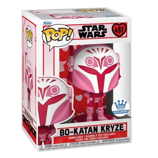 STAR WARS VALENTINES - FIGURINE POP! BO KATAN 9 CM