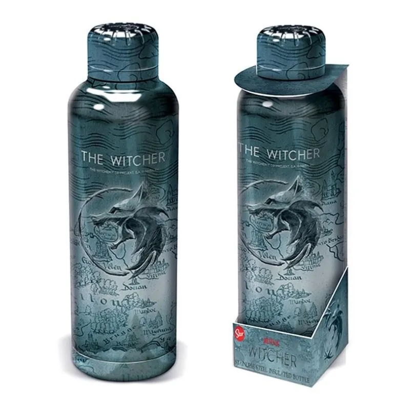 THE WITCHER - Bouteille en Acier Inoxydable Isotherme - 515ml