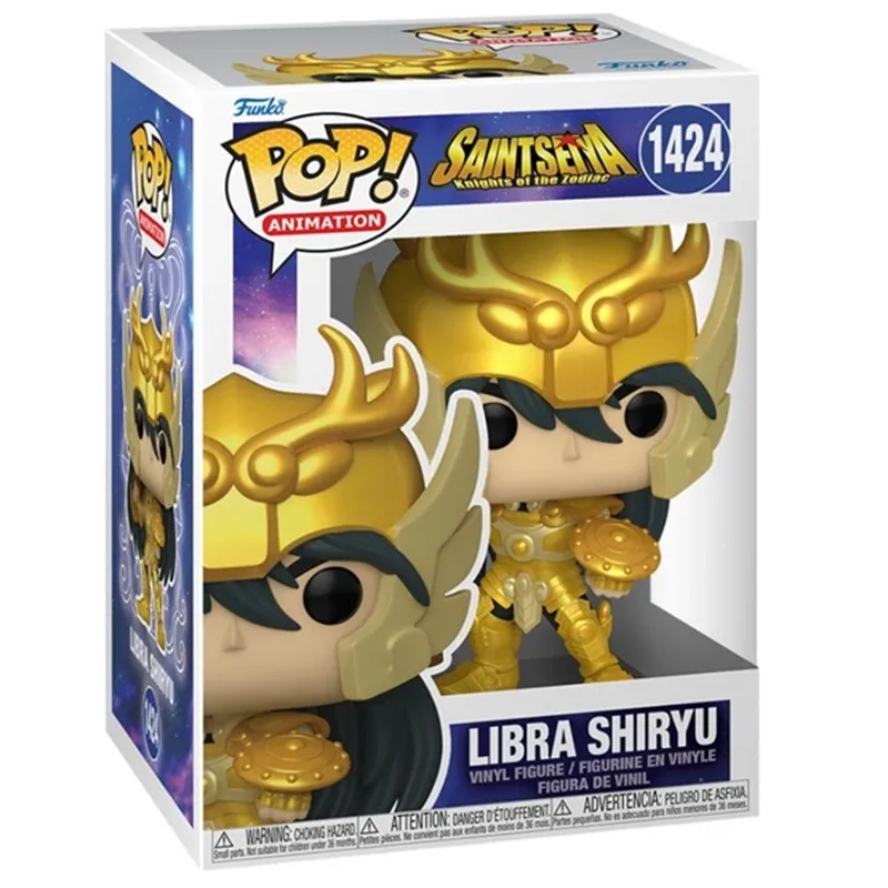 SAINT SEIYA - FIGURINE GOLD LIBRA SHIRYU 9 CM