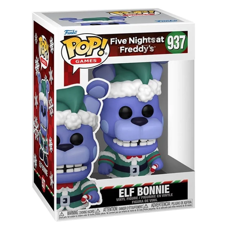 FIVE NIGHTS AT FREDDY'S - FIGURINE POP! HOLIDAY BONNIE 9 CM