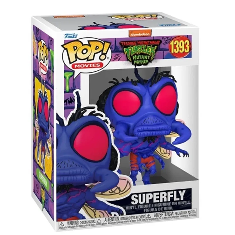LES TORTUES NINJA - FIGURINE POP! SUPERFLY 9 CM