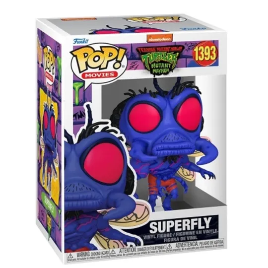 LES TORTUES NINJA - FIGURINE POP! SUPERFLY 9 CM