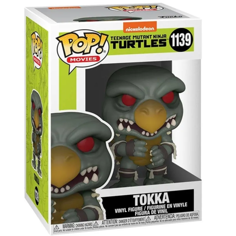 LES TORTUES NINJA - FIGURINE POP! TOKKA 9 CM