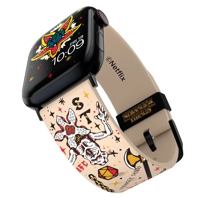 Bracelet de montre intelligente Stranger Things Hellfire Club Moby Fox