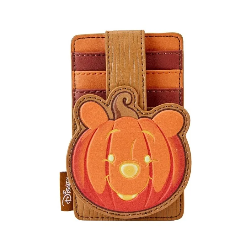 DISNEY - ETUI POUR CARTE DE TRANSPORT WINNIE L'OURSON PUMPKIN BY LOUNGEFLY