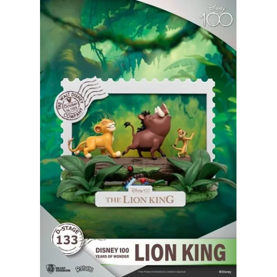 Disney 100 Years of Wonder diorama PVC D-Stage Lion King 10 cm