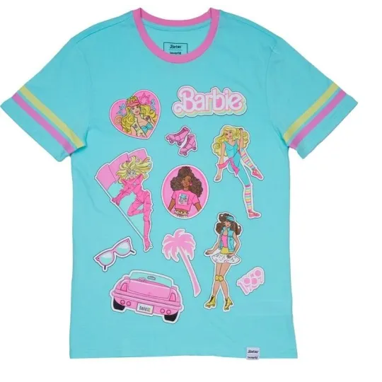 Mattel by Loungefly Tee T-Shirt Unisexe 65th Anniversary  (L)