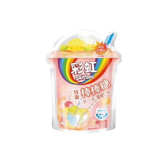 Skittles Lollipop Mixed Fruits Flavor 54g