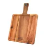 Planche Tapas bois Acacia L26 X P26 X H1.5 Cm