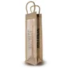 Sac Jute Vertical Special Bouteille L10 X P10 X H35 Cm