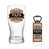 COFFRET VERRE BIERE "PAPA"/