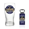 COFFRET VERRE BIERE "LES COPAINS"/