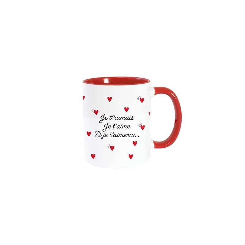 MUG ROUGE JE T AIMAIS… JE T AIMERAI