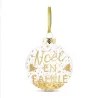 BOULE DE NOEL "NOEL EN FAMILLE"
