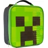 Sac à lunch isotherme Minecraft - Cubic Creeper - 23 x 23 x 8,6