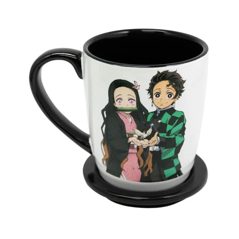DEMON SLAYER - Tanjiro & Nezuko - Mug avec couvercle 414mL